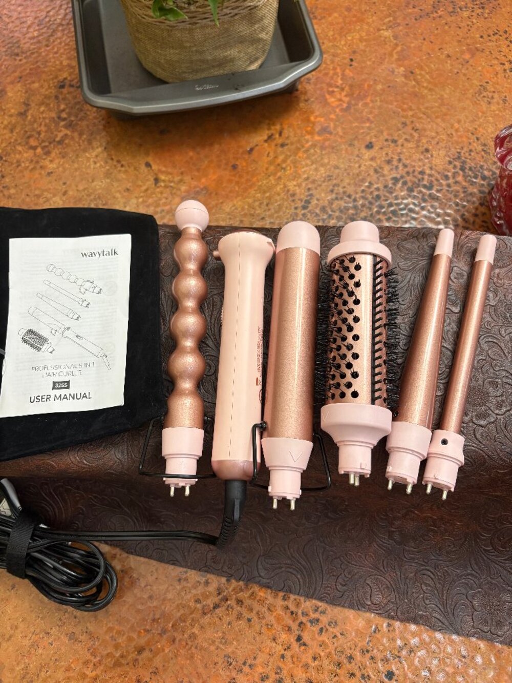 Brand New Wavy Talk Professional 5-1 Hair Curler